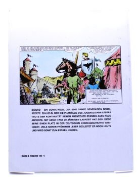 Hansrudi Wäscher SIGURD (Deutsche Comic-Klassiker) Comic Album 2: Das Geheimnis der Donarbucht